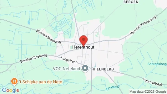 Apartments for rent i Herenthout - kort over placeringen
