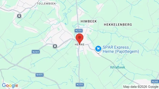 Apartments for rent i Herne - kort over placeringen