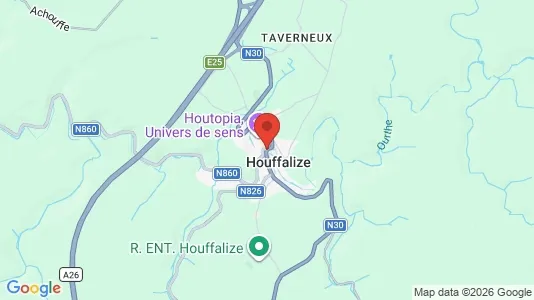 Houses for rent i Houffalize - kort over placeringen