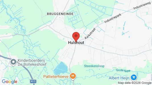 Apartments for rent i Hulshout - kort over placeringen