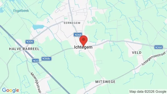 Houses for rent i Ichtegem - kort over placeringen