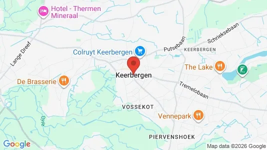 Houses for rent i Keerbergen - kort over placeringen