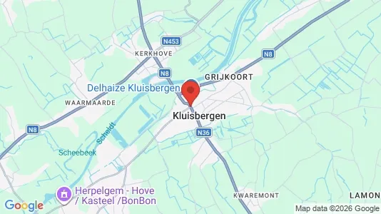 Apartments for rent i Kluisbergen - kort over placeringen