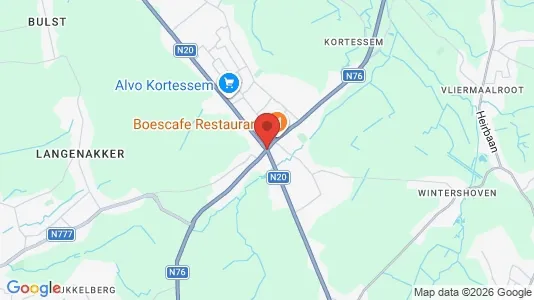 Apartments for rent i Kortessem - kort over placeringen
