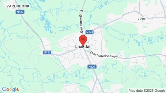 Houses for rent i Laakdal - kort over placeringen