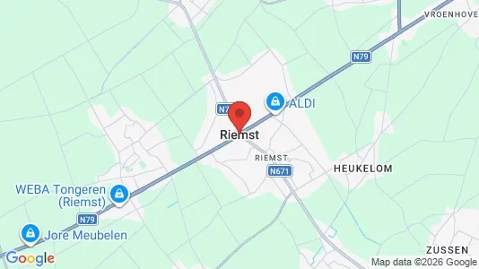 Apartments for rent i Riemst - kort over placeringen