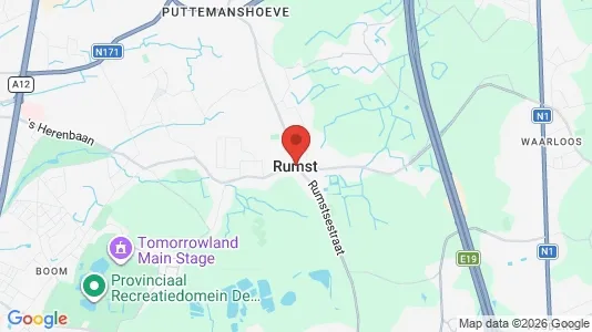 Houses for rent i Rumst - kort over placeringen
