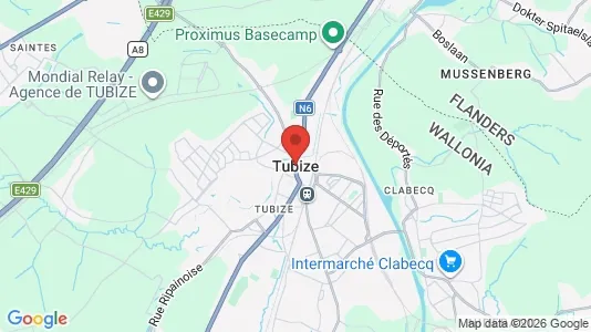 Houses for rent i Tubeke - kort over placeringen