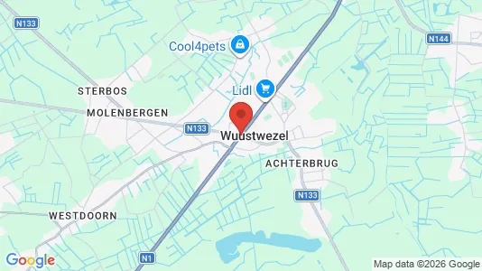 Houses for rent i Wuustwezel - kort over placeringen
