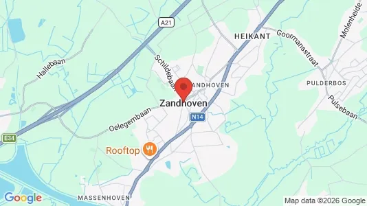 Apartments for rent i Zandhoven - kort over placeringen