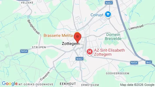 Apartments for rent i Zottegem - kort over placeringen