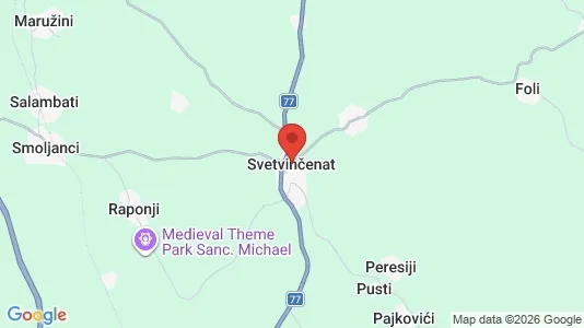 Houses for rent i Svetvinčenat - kort over placeringen