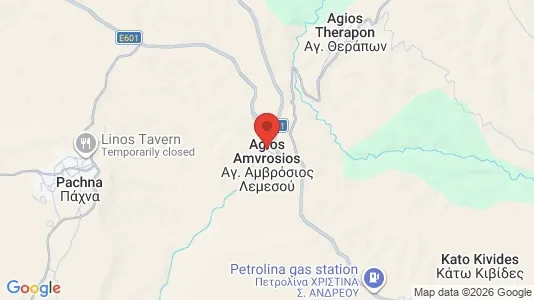 Houses for rent i Agios Amvrosios Lemesou - kort over placeringen