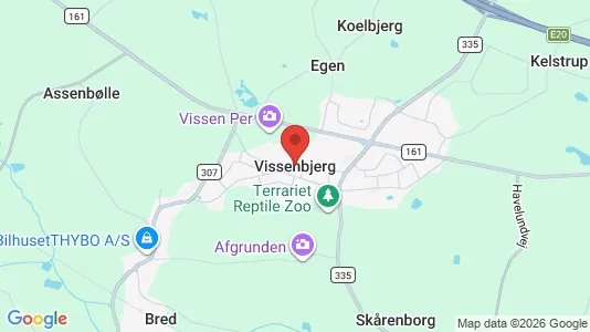 Apartments for rent i Vissenbjerg - kort over placeringen