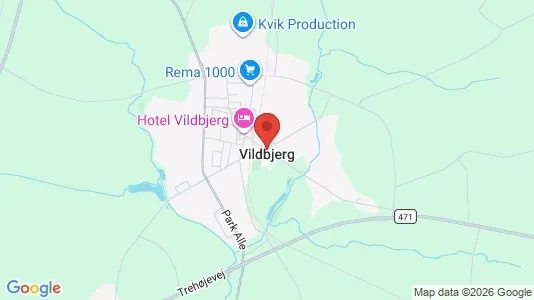Apartments for rent i Vildbjerg - kort over placeringen