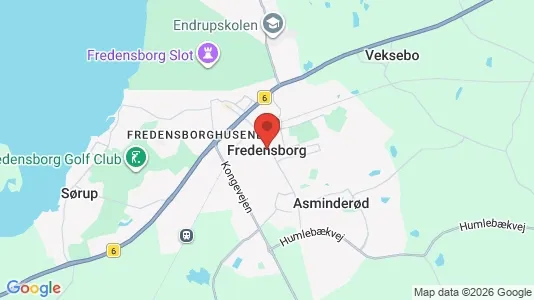 Houses for rent i Fredensborg - kort over placeringen