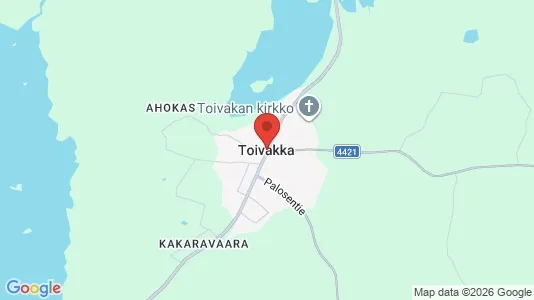 Houses for rent i Toivakka - kort over placeringen