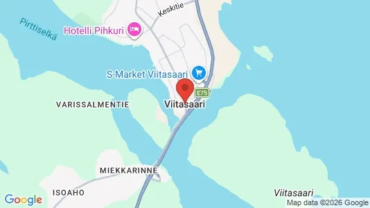 Houses for rent i Viitasaari - kort over placeringen