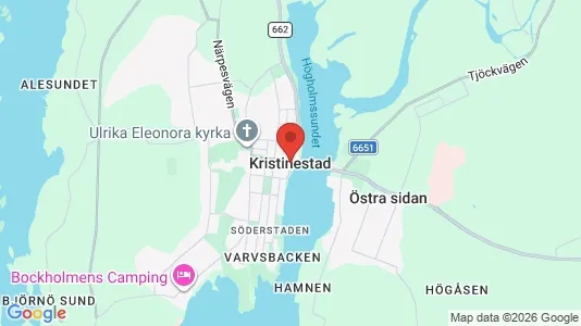Houses for rent i Kristiinankaupunki - kort over placeringen