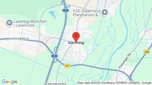 Apartments for rent i Garching - kort over placeringen