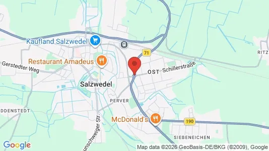 Apartments for rent i Altmarkkreis Salzwedel - kort over placeringen
