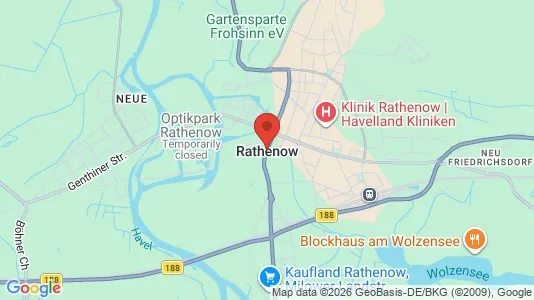Apartments for rent i Havelland - kort over placeringen