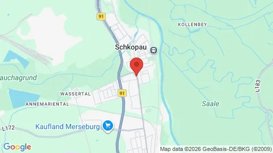 Apartments for rent i Saalekreis - kort over placeringen
