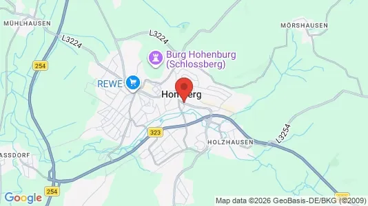 Apartments for rent i Schwalm-Eder-Kreis - kort over placeringen