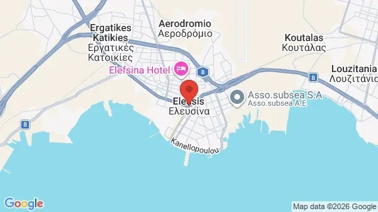 Apartments for rent i Elefsina - kort over placeringen