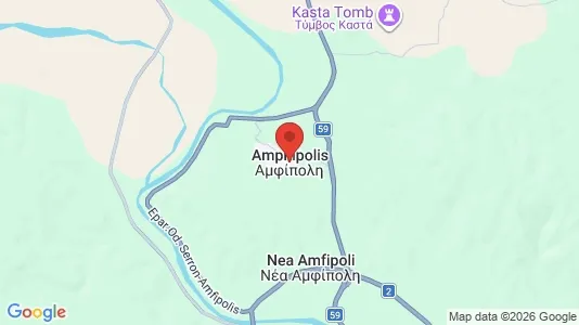 Houses for rent i Amfipoli - kort over placeringen