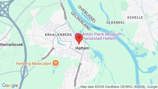 Apartments for rent i Hattem - kort over placeringen