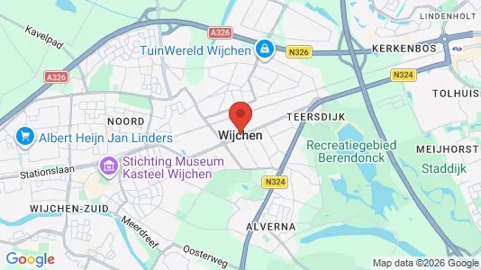 Houses for rent i Wijchen - kort over placeringen