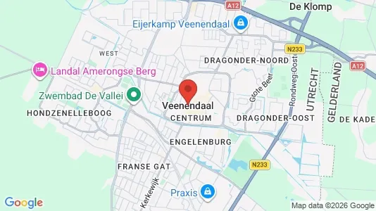 Apartments for rent i Veenendaal - kort over placeringen