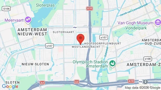 Apartments for rent i Heemstede - kort over placeringen