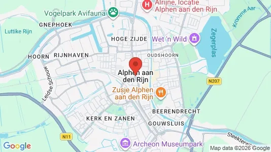 Apartments for rent i Alphen aan den Rijn - kort over placeringen