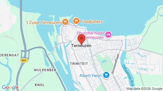 Apartments for rent i Terneuzen - kort over placeringen