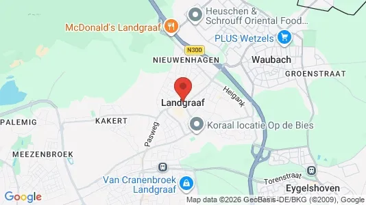 Apartments for rent i Landgraaf - kort over placeringen