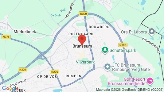 Apartments for rent i Brunssum - kort over placeringen