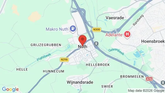Apartments for rent i Nuth - kort over placeringen