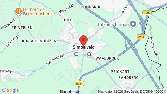 Houses for rent i Simpelveld - kort over placeringen