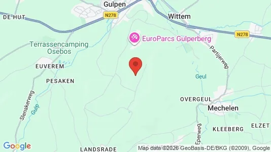 Apartments for rent i Gulpen-Wittem - kort over placeringen