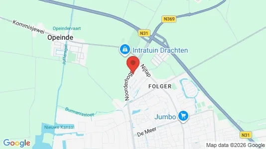 Apartments for rent i Smallingerland - kort over placeringen