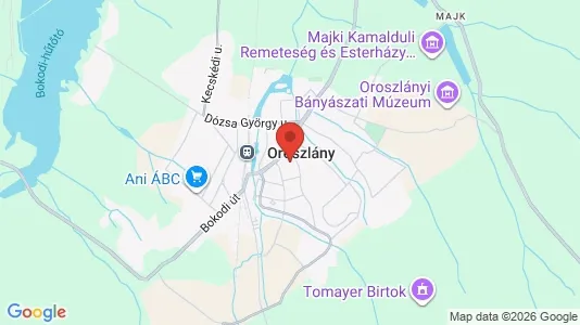 Apartments for rent i Oroszlányi - kort over placeringen