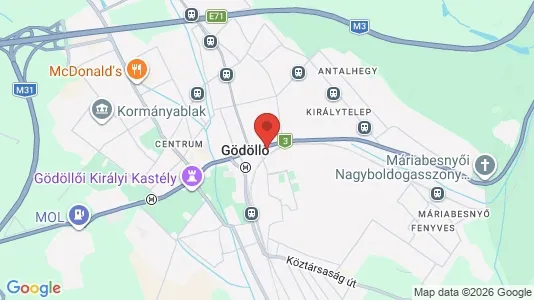 Apartments for rent i Gödöllői - kort over placeringen