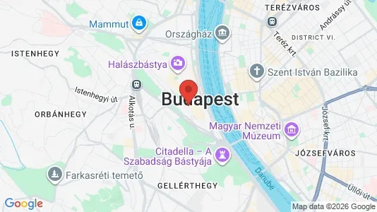 Apartments for rent i Budapest Várkerület - kort over placeringen