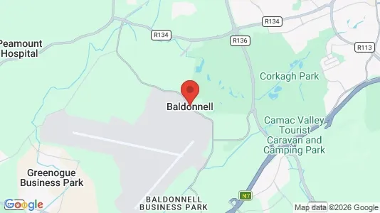 Apartments for rent i Baldonnell - kort over placeringen