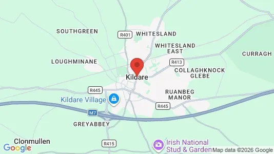 Apartments for rent i Kildare - kort over placeringen
