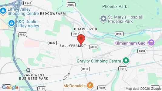 Apartments for rent i Dublin 10 - kort over placeringen