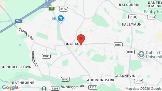 Apartments for rent i Dublin 11 - kort over placeringen