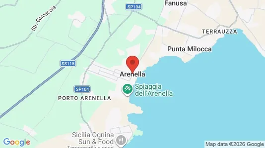 Apartments for rent i Arenella - kort over placeringen